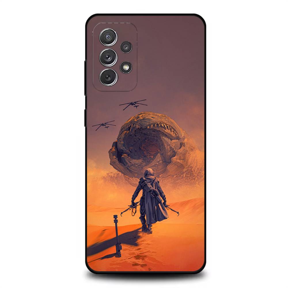

Movie D-Dune-es Phone Case For Samsung S 25,24,23,22,30,21,10,9,Ultra,Plus,Lite,FE,4,5G Black Soft Case SamsungS10
