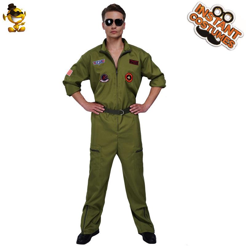 Adult Men's Bomber Costume Performance Costume Halloween Masquerade Stage Costume Cosplay Party Costume