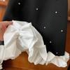 Summer Girls Black Princess Camisole Dress Stylish And Cute Sleeveless Party Gown For Kids Fashionable Children Clothing