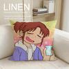 Slice CITY THE ANIMATION Cushion Cover Pillowcase Set Pcs x x Breathable Washable Sofa Cushion Cover