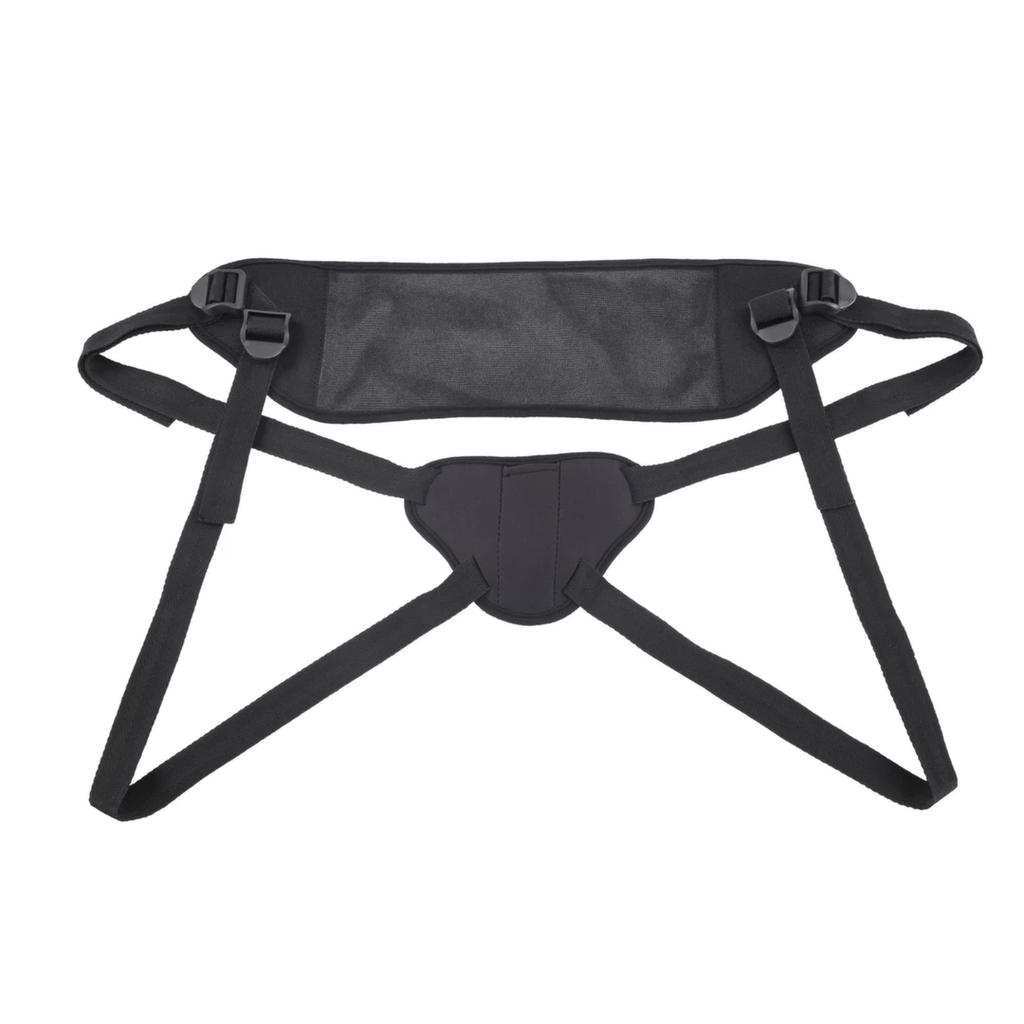 Sportsheets - Strap-On Harness with Back Waist Belt Black