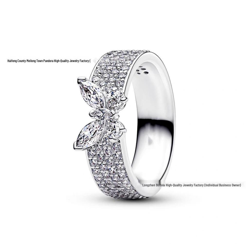 Inele pentru Cuplu Pandora Coroană de Aur Inimă Argint Sterling S925 Cadou de Crăciun