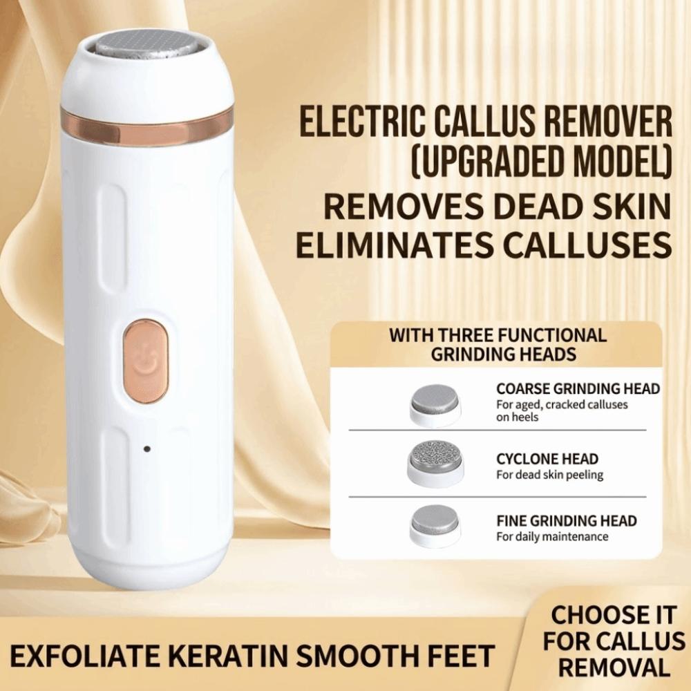 Cordless Electric Foot Callus Remover Exfoliation Rechargeable Dry Skin Remover Automatic 2 Gears Electric Foot File Home Care