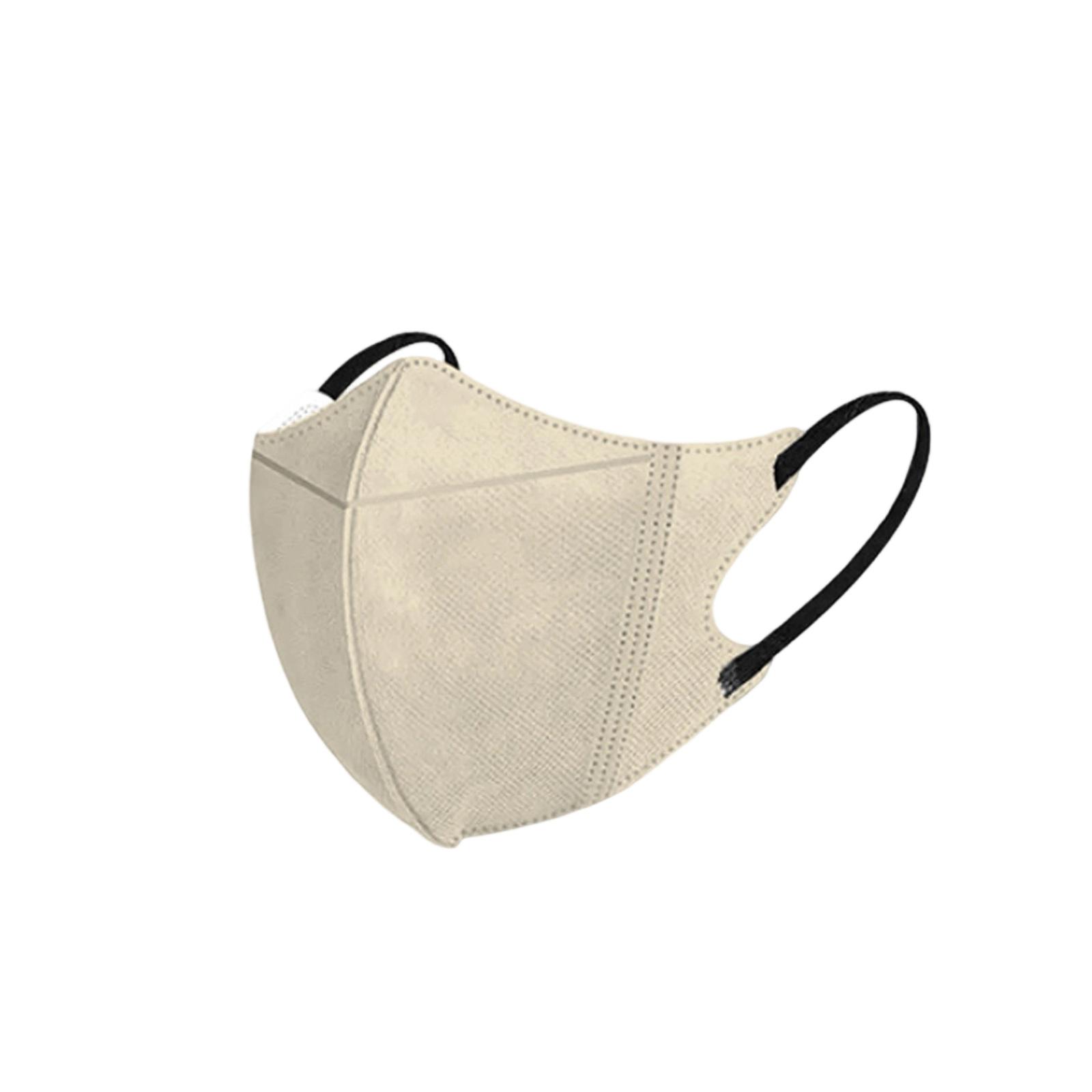 3D Disposable Face Mask Three Layer Protective Breathable Dustproof Summer Use Individually Packaged 20 Pieces One Size