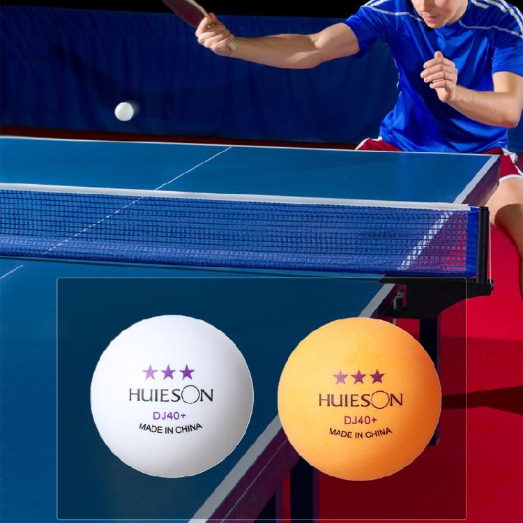 White & Black 3-Star Premium for ping pong Balls Advanced Training Table Tennis