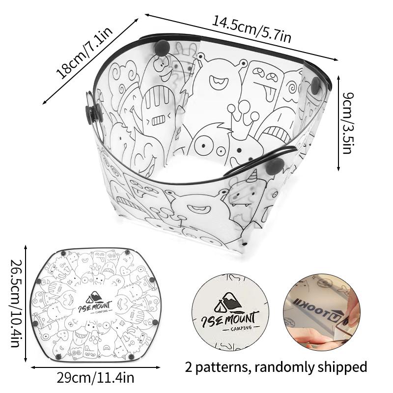 Collapsible Bowl Set Outdoor Camping Foldable Tableware Ultralight Portable Plastic Folding Bowl Dinner Plate Cup Travel Picnic