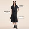 Beige Women's Slim Fit Short-Sleeve Suit Jacket - Petite 2025 Spring Collection