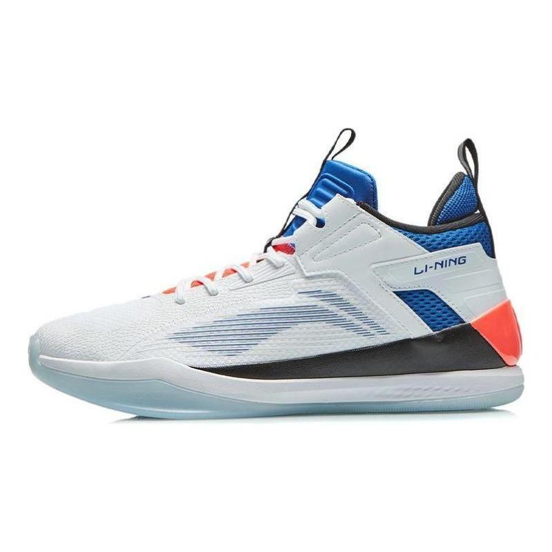 Li-Ning Stike Wade Way Mens Low Top Basketball Shoes White ABAR115-2 43.5