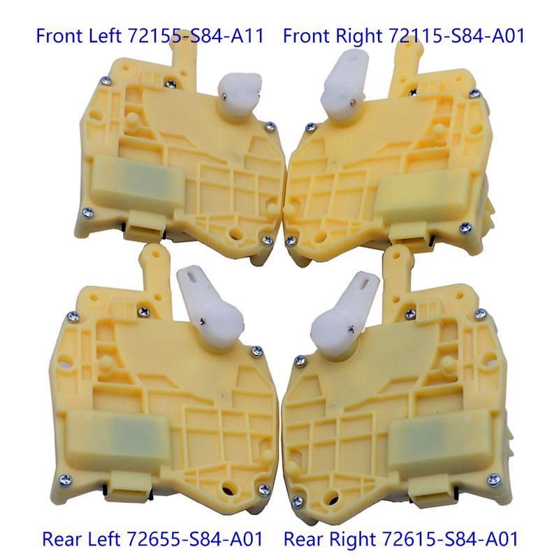 72155-S84-A11 Door Lock Actuator Front Rear Right Left For Honda Civic Accord Odyssey S2000 Insight CRV Acura Fit 72615-S84-A01 Front Left