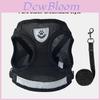 Pet Outing Thoracodorsal Traction Rope For Small Dogs And Cats With Reflective Breathable Cotton Material For Safe Walks
