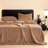Soft Flannel Throw Blanket Lightweight Warm Bed Blanket For Bedroom Couch