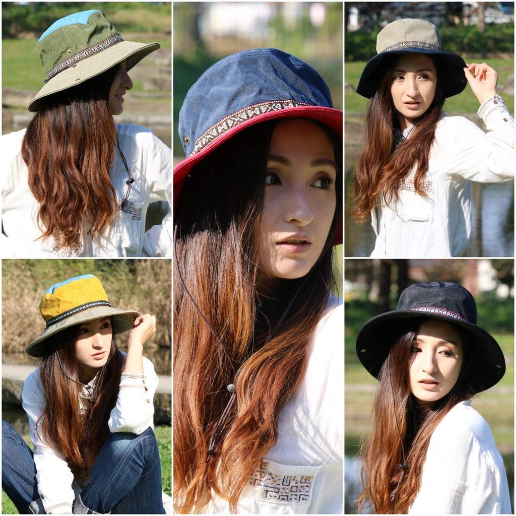 SUNS Adventure Safari Rain Hiking Adjustable UV Chin Hat, Hat, Hat, Hat, Water-Repellent, Waterproof, Size, Protection, Outdoor, Colorful, Strap,