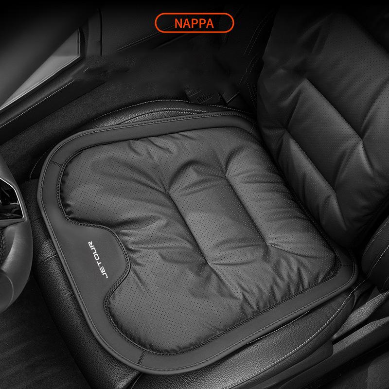 Jietu All-Season Breathable Car Seat Cushion - Stain-Proof, Anti-Slip Rear Seat Pad