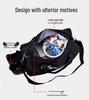 Men's Large Capacity Gym Bag with Shoe Compartment - Versatile Travel and Sports Crossbody Barrel Bag
