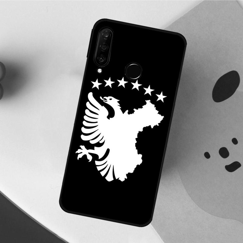 

Albania Flag For Huawei Nova 12s 12i 11i 8i Y73 Y72 Y61 Y91 Y90 Y70 Y60 9 10 SE P30 P40 Lite P60 Pro Case Huawei Nova Y73