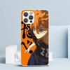 Haikyuu Oya Volleyball Anime Soft Cover for iPhone 16 17 Air 15 14 Pro Max 16E Phone Case 13 Mini 12 11 7 SE 8 Print Pattern Fit