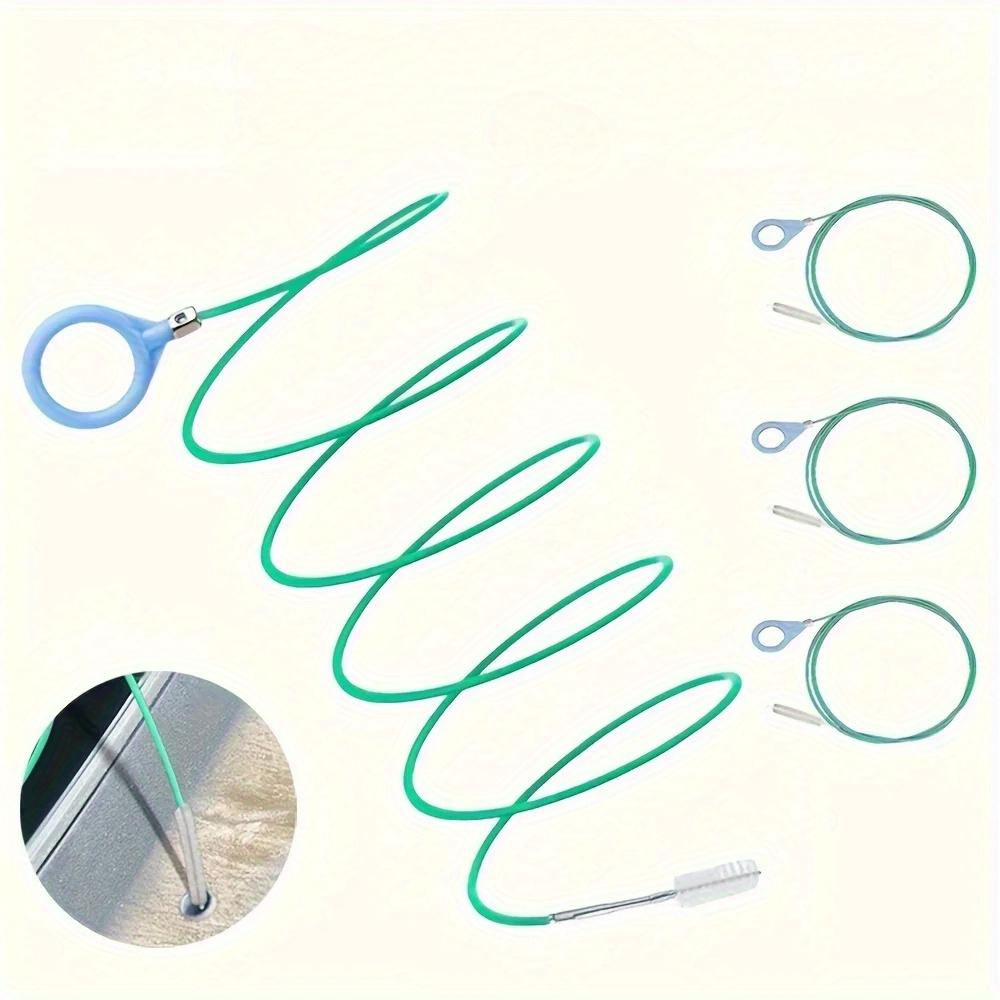 3 Meters Upgraded Car Sunroof Drain Cleaning Tools Brush Pipe Cleaner Thin Unblocker Sunroof Windshield Wiper Drainage Holes