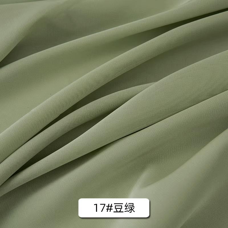 0.5m/1m/2m Soft Satin Chiffon Fabric For Clothing Skirts, Shirt Linings, Home Wear, Pajamas, Handmade DIY Fabric TJ22078