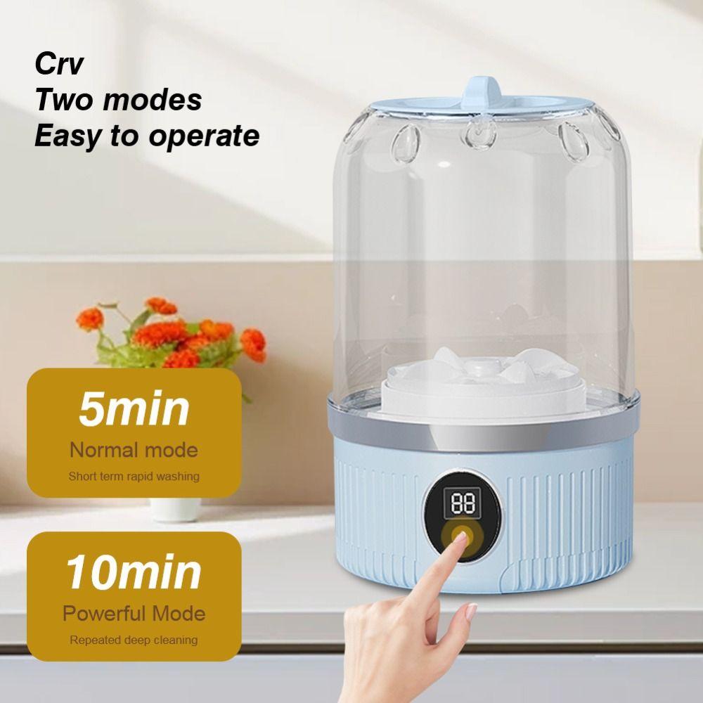 Rechargeable Washing Machine Mini Sock Washing Machine Portable Underwear Washer Household