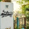 Cross-Border Ferrous Metal Welcome Sign - Creative Wrought Iron Wall Decor for Garden or Home