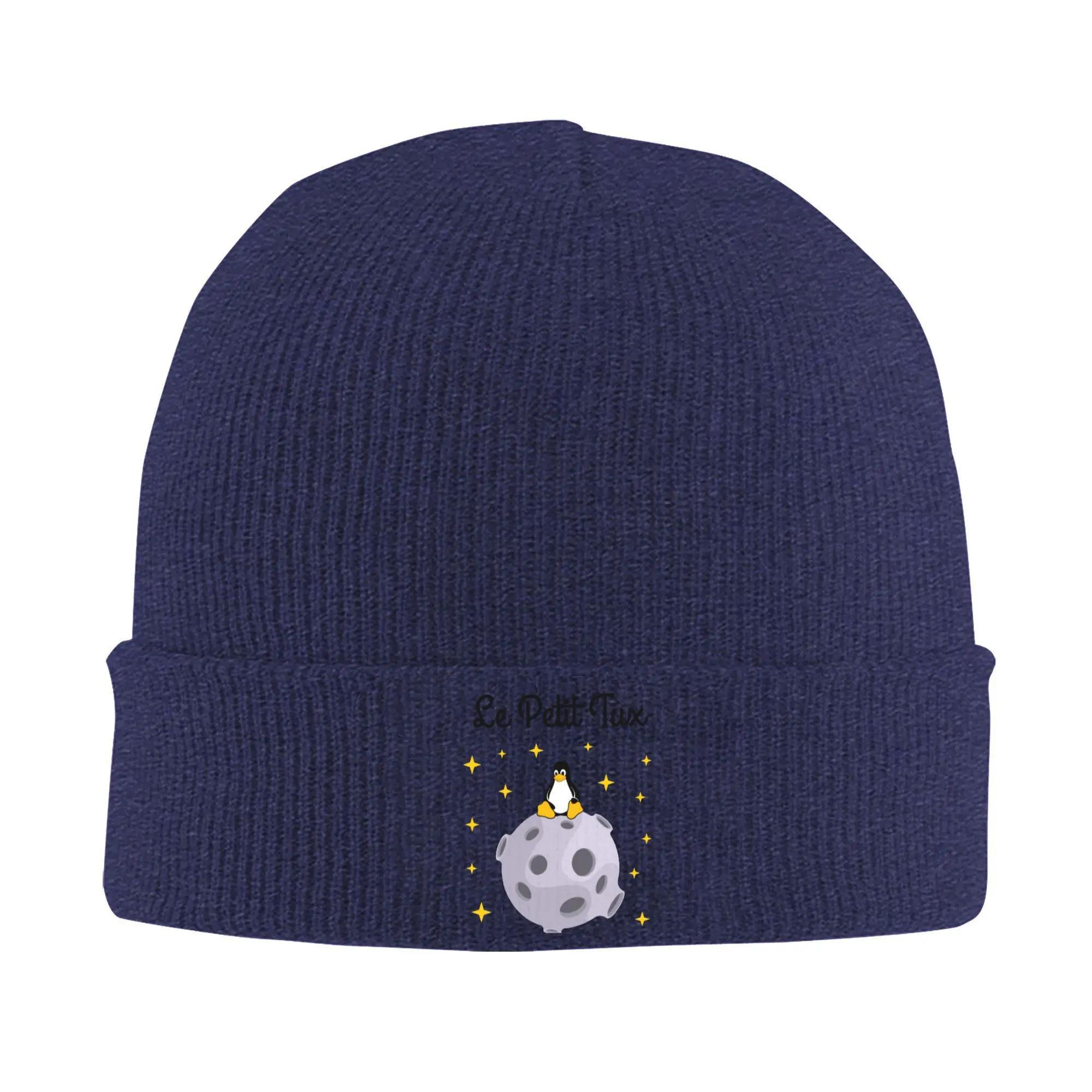 

Linux Tux Mascot Knitted Hat Beanie Autumn Winter Hats Warm Acrylic Fashion Le Petit Penguin Caps Unisex Women Gift