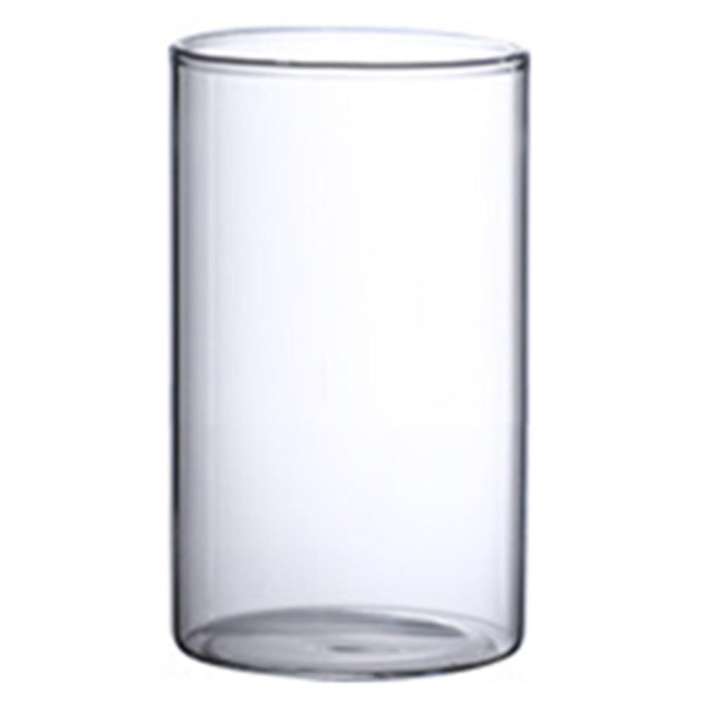 Clear Glass Flower Vase Tabletop Borosilicate Vases Floral Arrangements for Home Office Wedding Table