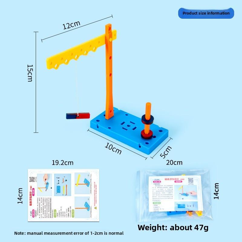 Self Made Magnetic Levitation Compass Physics Experimental Material Set Toys For Kids Science Learning
