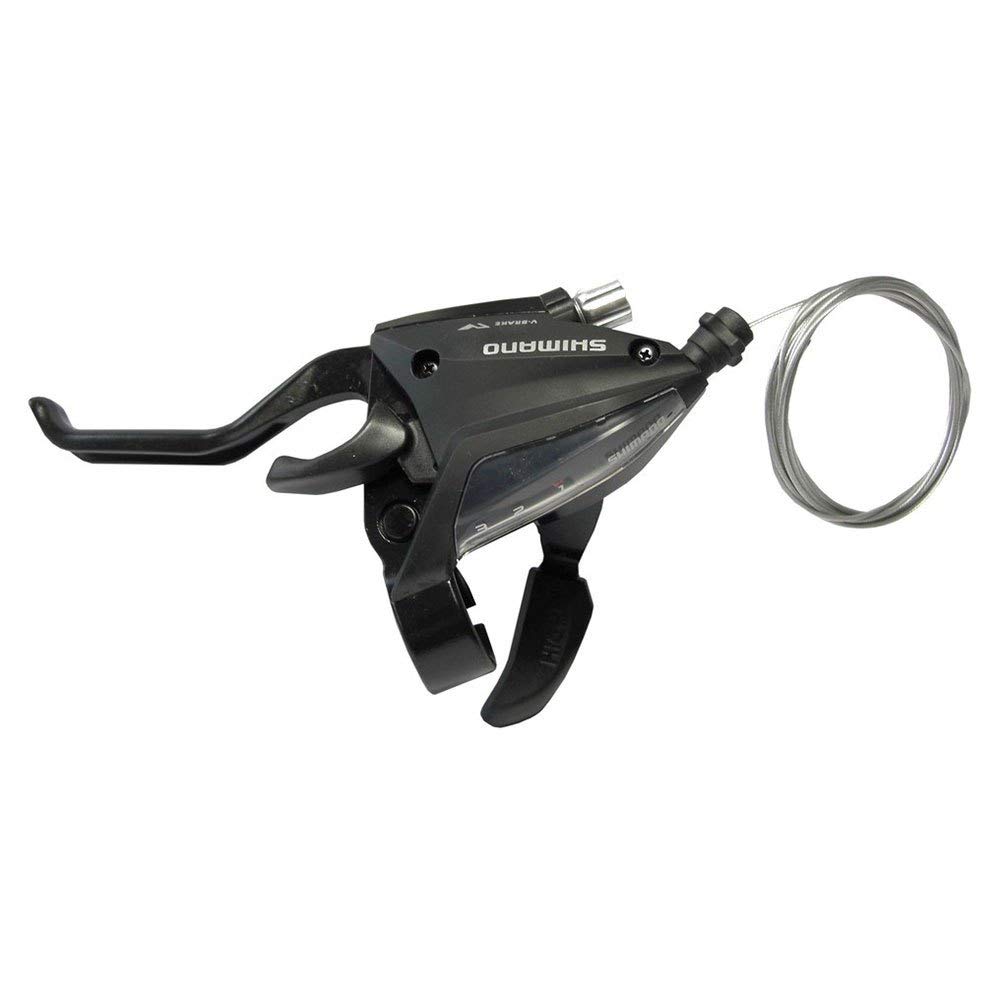 

Shimano Черный Левый Рычаг 3 Скорости ESTEF5002LSBL ST-EF500 Только, 2-Пальцевый чёрный