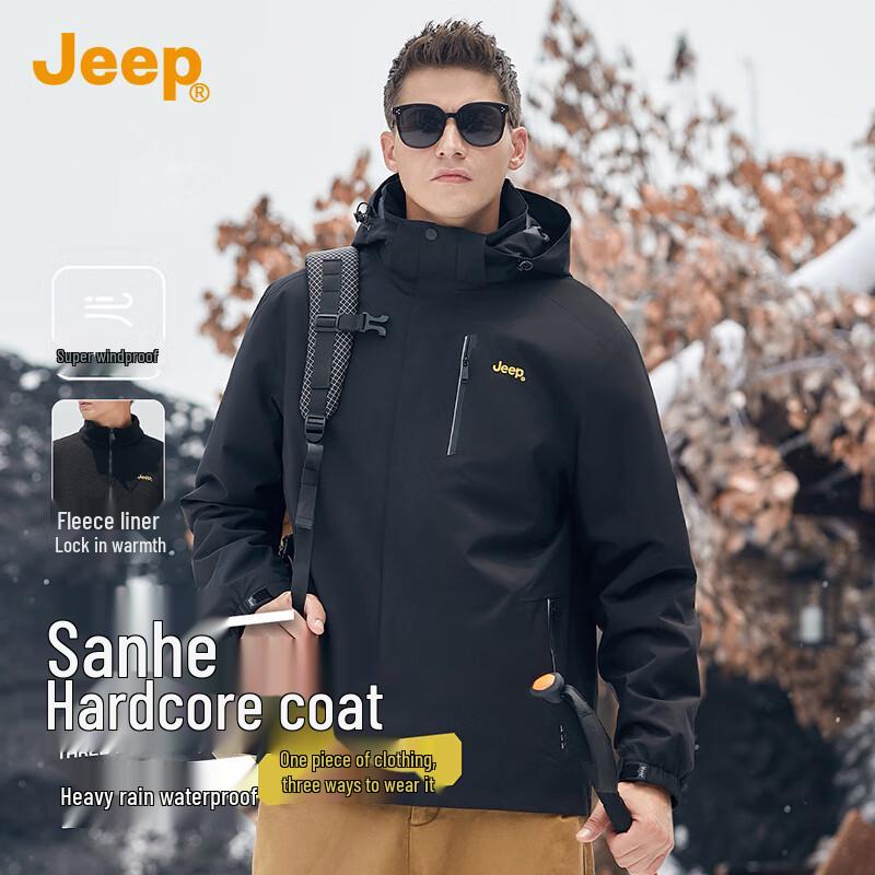 

JEEP Men s 3-in-1 Outdoor Jacket 2XL
