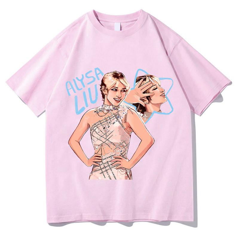 Graphic T-shirts Men and Women Summer Cotton Clothing Fashion Round Neck Short Sleeved