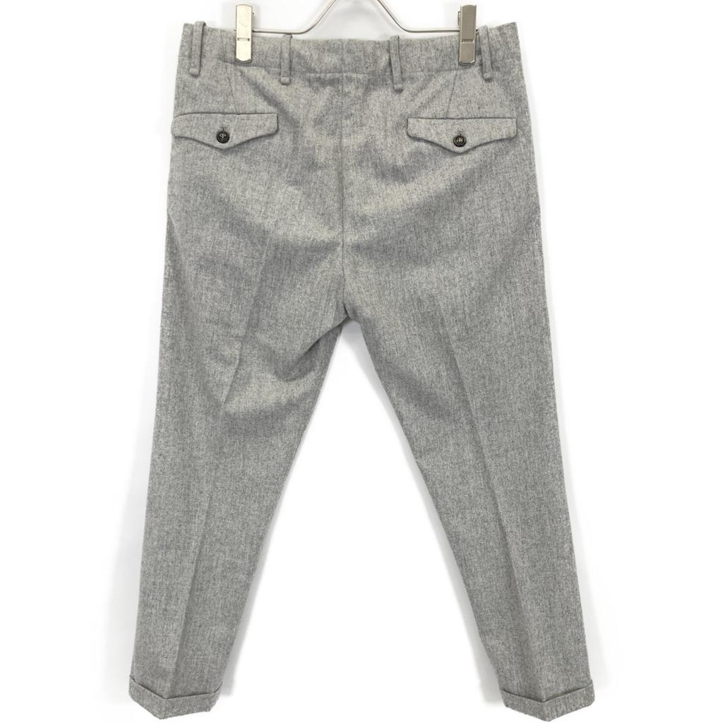 Moncler 2015 Gray PANTALONE SPORTIVO Wool Slacks Bottoms 48 grayUsed