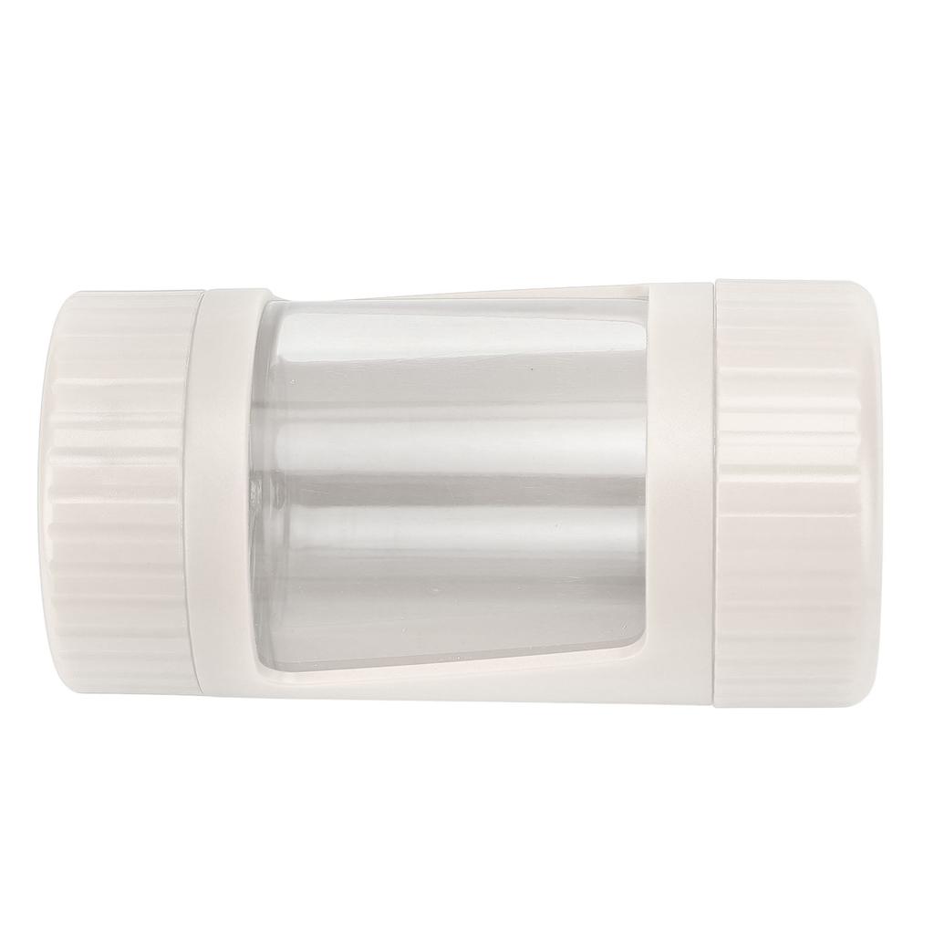 Smell Proof Container Detachable Smell Proof Transparent Magnifying Glass Light Function Stash Container for Spice