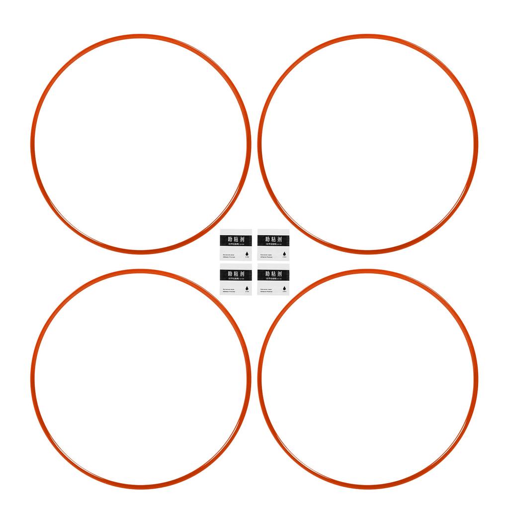 4PCS 20 Inch Wheel Rim Protector ABS Scratch Proof Self Adhesive Wheel Rim Protection Guard Universa