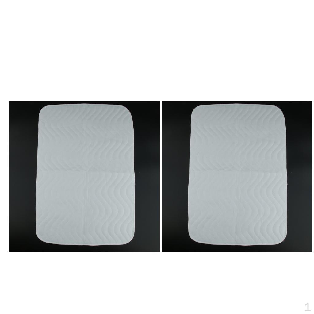 

2 шт. Водонепроницаемая моющаяся пеленка для кровати при недержании для взрослых