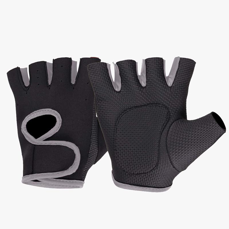 

2Pc Sports Fitness Gloves Diving Cloth Equipment Non-Slip Anti-Vibration Handguards Gym Bench Press Barbell Fitness Protective G XL
