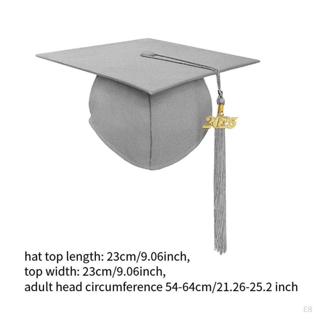 Academic Cap with Tassel for Bachelor Gown Celebrations