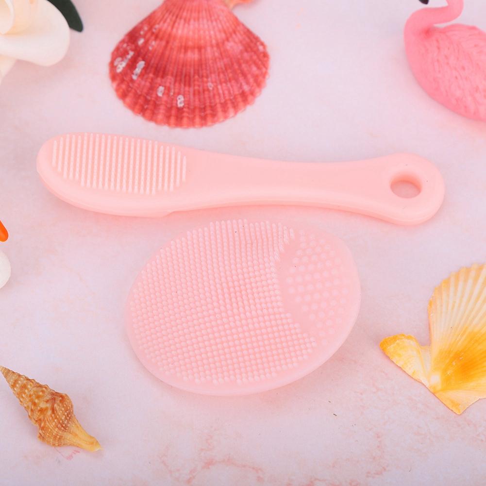 Silicone Facial Cleansing Brush Black Head Removal Brush Makeup Facial Skin Remover Suit