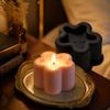 Flower Shaped Single Cavity Silicone Mold for Mousse Cake Baking Candle Plaster Resin Mold Flexible Non Stick French Style
