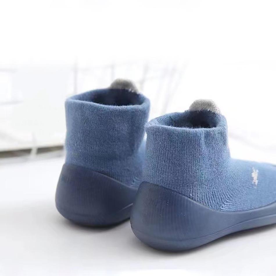 Șosete ecologice pentru bebeluși cu talpă moale, pantofi de podea antiderapanți, îmbrăcăminte de sezon pentru interior, siguranță, confortabil, potrivite pentru primii pași ai bebelușilor