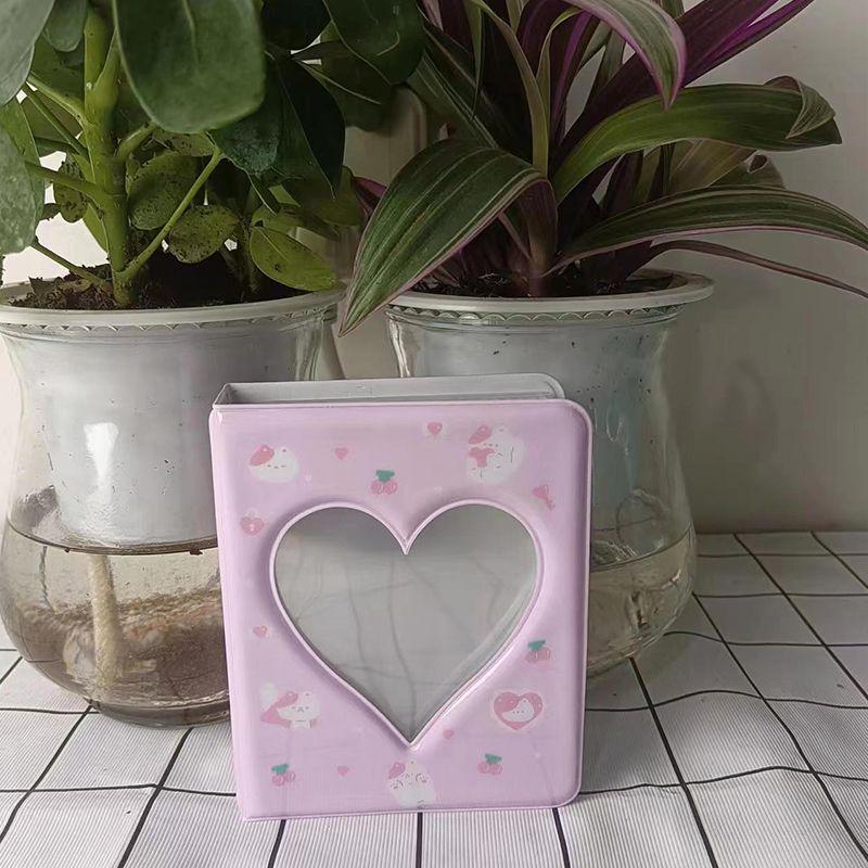 Tiger & Cat Three-Inch Polaroid Mini Album: Cute Card Storage for Idol Chasers & Collectors