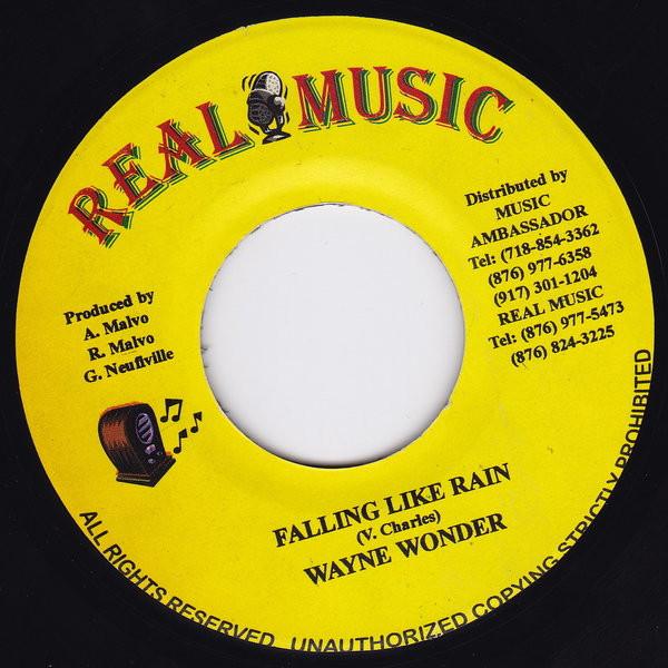 

7inch Record WAYNE WONDER - Falling Like Rain NONE Real Music 2002 Jamaica Reggae, Ska & Dub Used