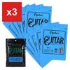 Single Electric Guitar E String ZEYUAN RX-1 .009 Gauge, 10-Pack