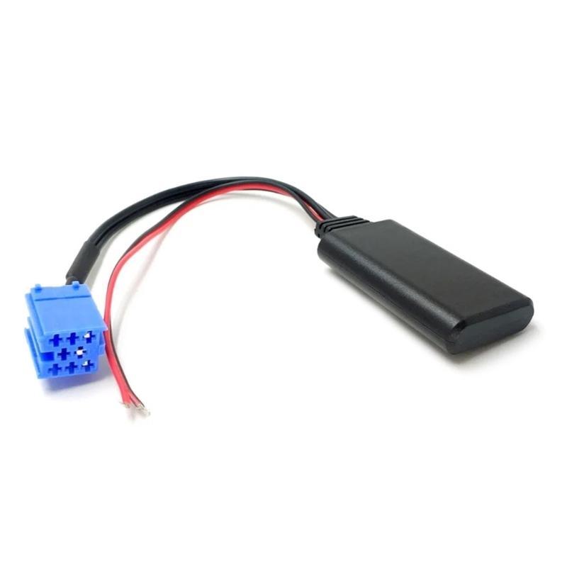 Car Wireless Bluetooth-compatible 8Pin Connector Cable AUX Adapter Microphone for Radio Auto Accessory without micphone
