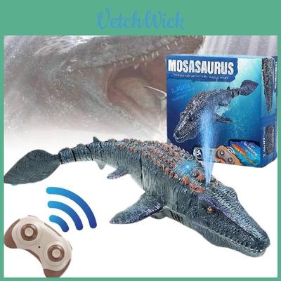 Spannend 24g Afstandsbediening Drijvende Water Dinosaurus Speelgoed Met Spuitfunctie Voor Kinderen