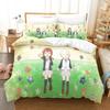 3D Anime Nijiyon Animation Printed Bed Set Duvet Cover Pillowcase Bedding Set Bed Linen Sheet Quilt Cover Full Queen King Size