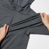 Uniqlo Japan Ultra Stretch Dry Ex Kapuzenpullover mit durchgehendem Reißverschluss und langen Ärmeln 