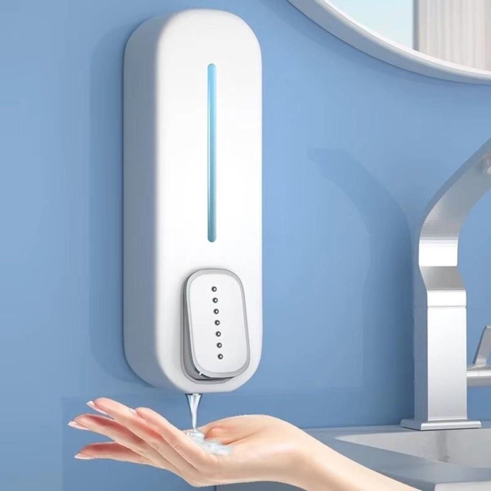 Touch-Free Wall Mount Soap Dispenser Hygienic Hand Soap Dispenser Manual Shampoo Dispenser  Kitchen