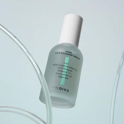 FINDIVE PDRN Cica Exosome Serum 50 Ml — Intensive Regenerating & Soothing Serum for All Skin Types