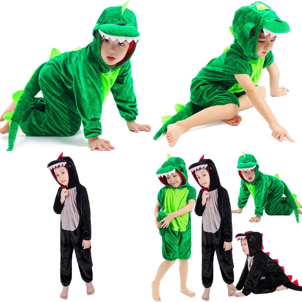 Żywy Unisexowy Kostium Dinozaura Krokodyla na Halloween Kombinezon Dla Dzieci na Wydarzenia Cosplay