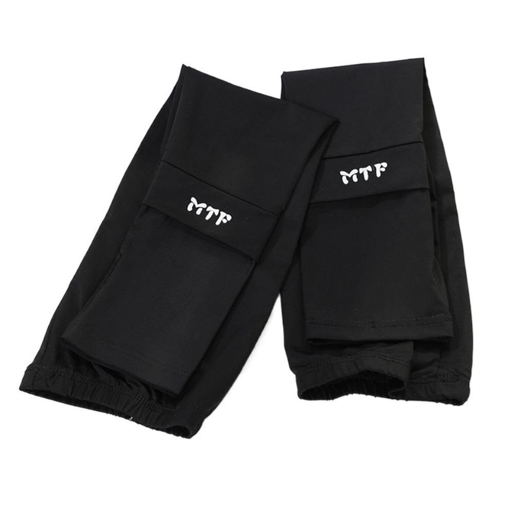 Arm Protection Long Ice Silk Sleeves Loose Cycling Gloves Sun Protection Sunscreen Arm Covers  Men